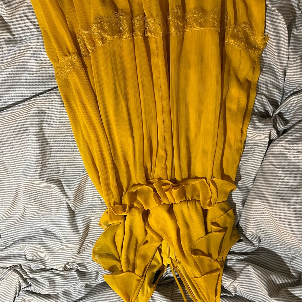 Torrid  yellow maxi dress